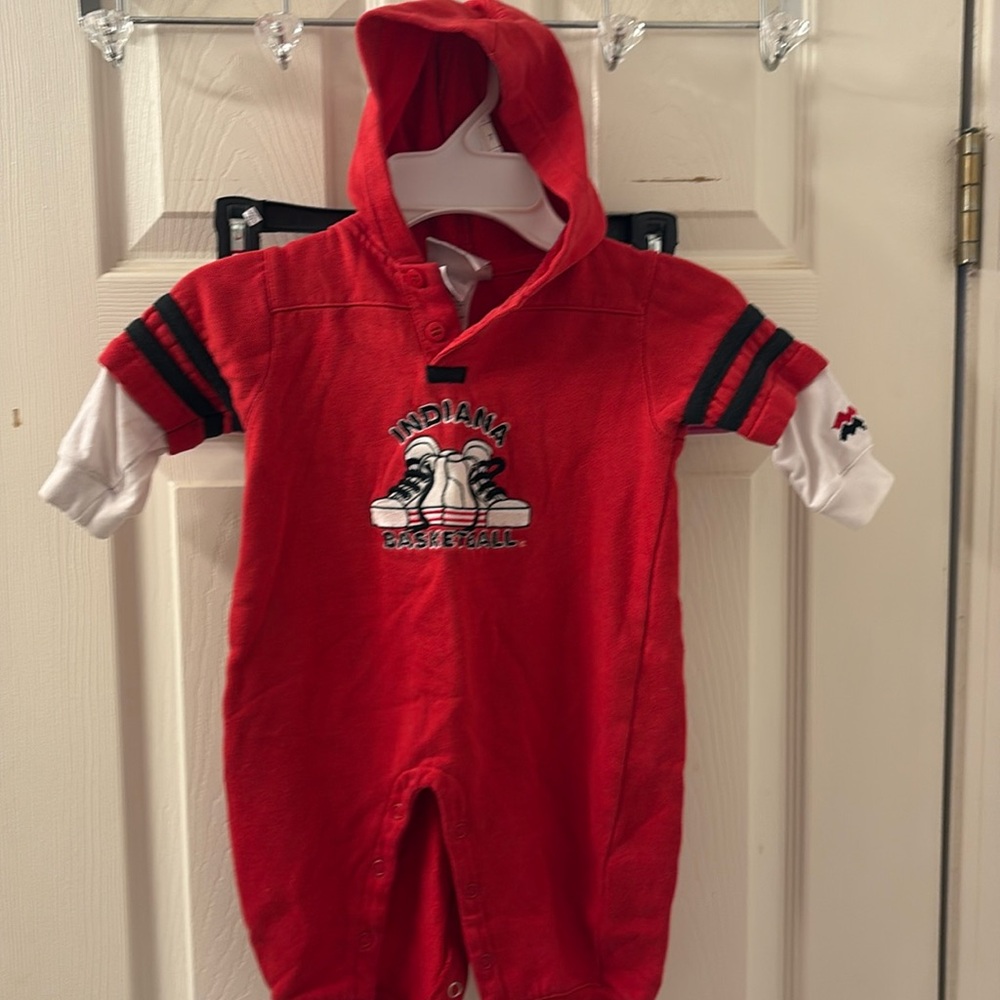 Indiana Basketball One piece outfit. Size 18 months.